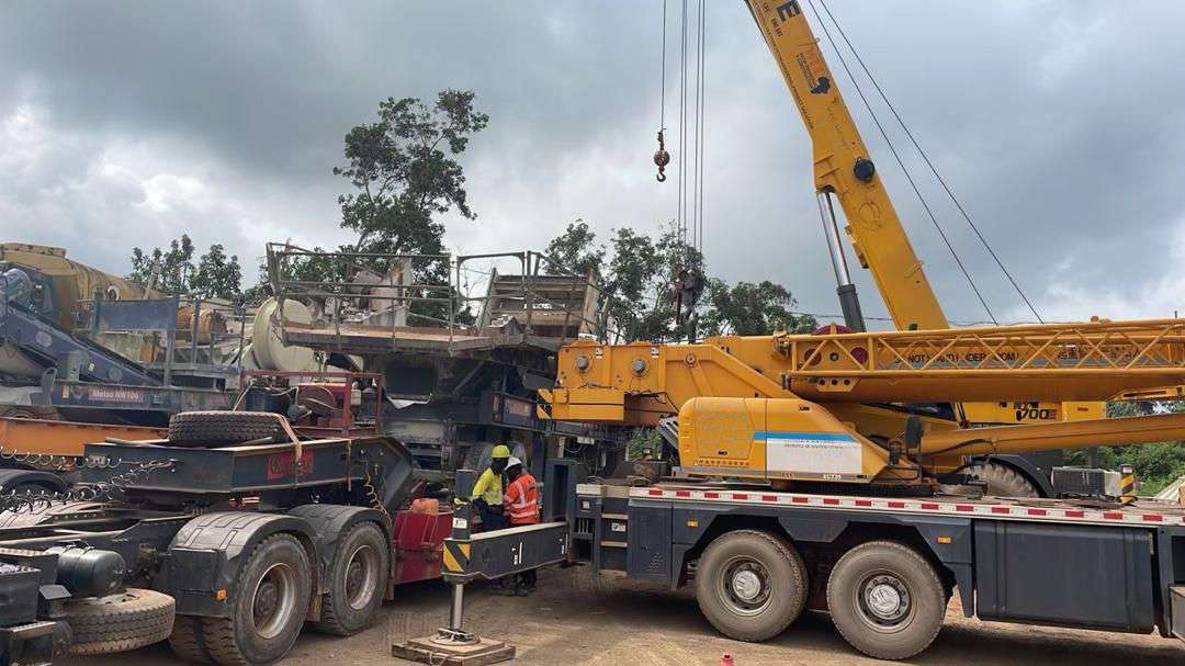 OCL Africa quarry and mine site work