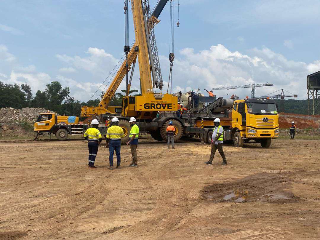 OCL Africa on-site mining support
